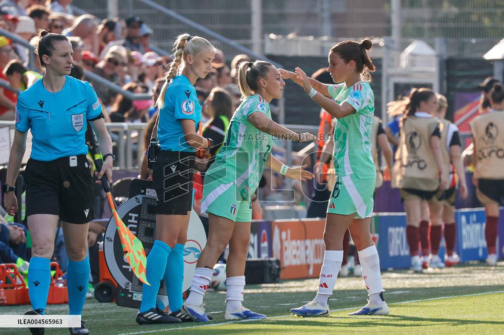 CALCIO - UEFA Campionato Europeo - UEFA Women's EURO 2025 - Belgium vs Italy