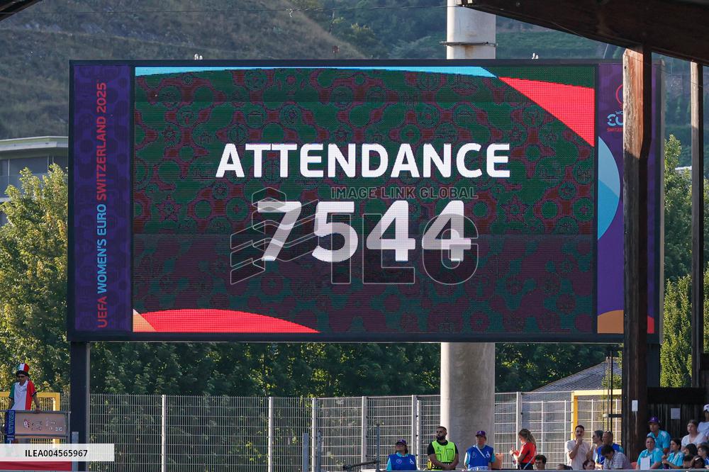 CALCIO - UEFA Campionato Europeo - UEFA Women's EURO 2025 - Belgium vs Italy