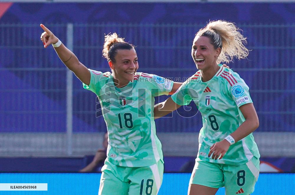 CALCIO - UEFA Campionato Europeo - UEFA Women's EURO 2025 - Belgium vs Italy