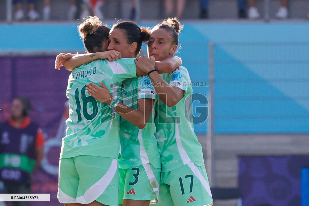 CALCIO - UEFA Campionato Europeo - UEFA Women's EURO 2025 - Belgium vs Italy