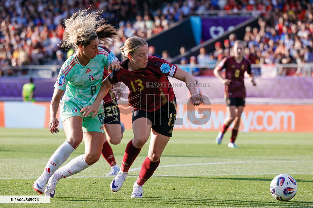 CALCIO - UEFA Campionato Europeo - UEFA Women's EURO 2025 - Belgium vs Italy