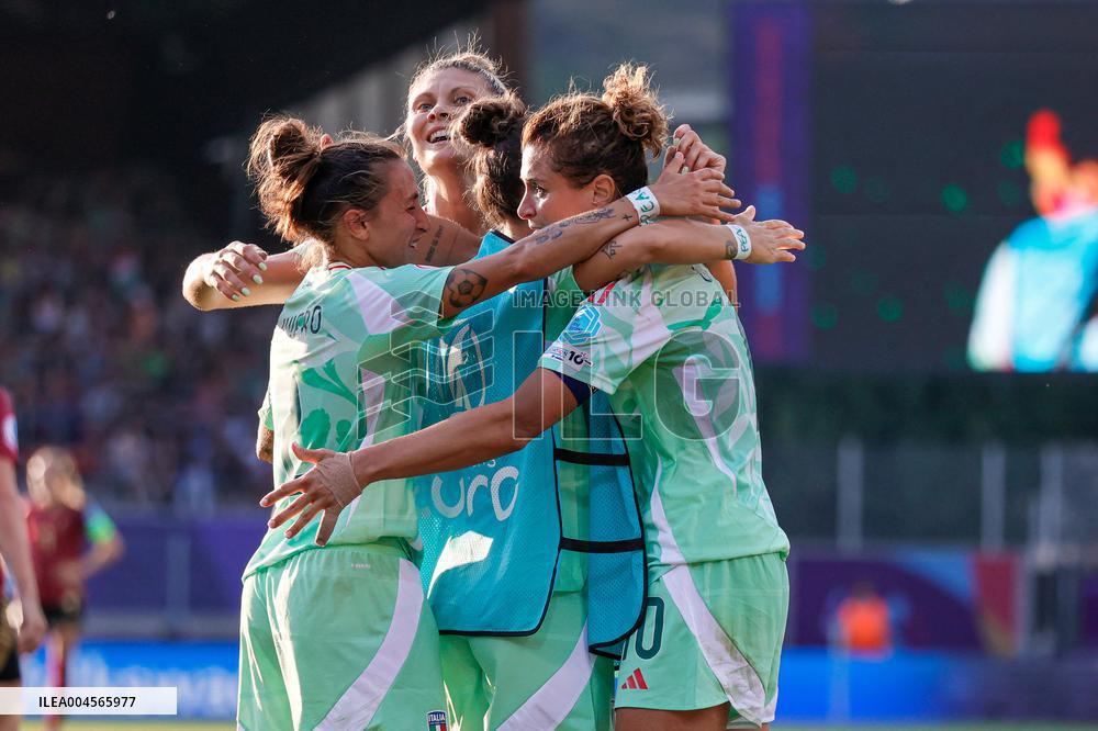 CALCIO - UEFA Campionato Europeo - UEFA Women's EURO 2025 - Belgium vs Italy