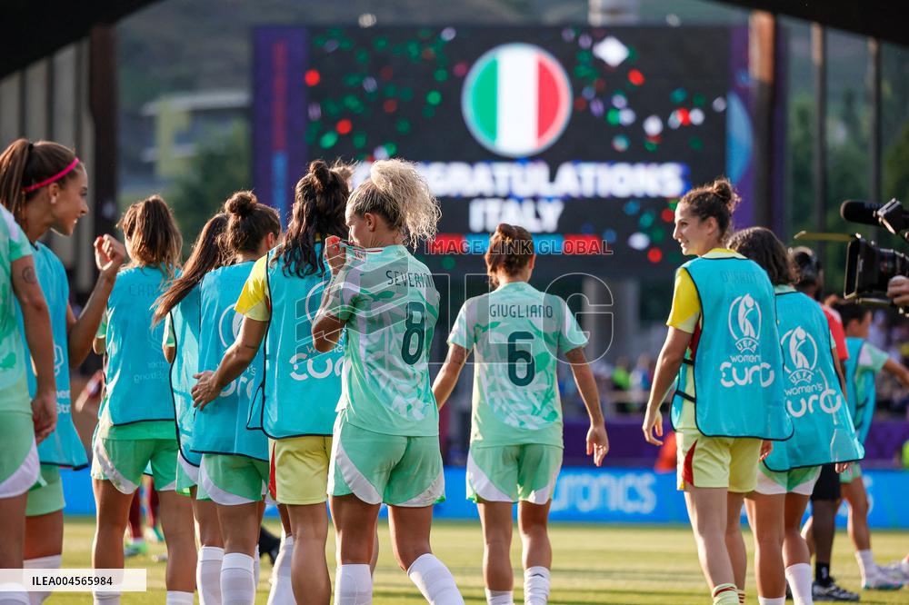 CALCIO - UEFA Campionato Europeo - UEFA Women's EURO 2025 - Belgium vs Italy