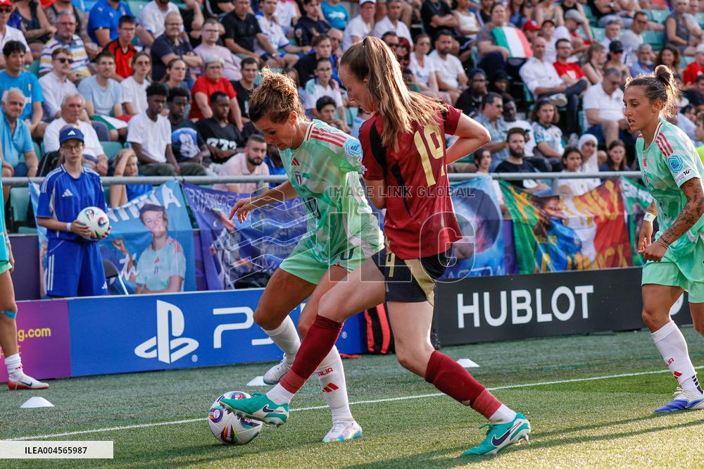 CALCIO - UEFA Campionato Europeo - UEFA Women's EURO 2025 - Belgium vs Italy