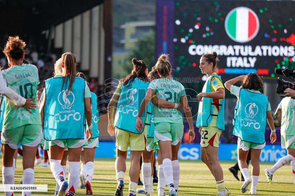 CALCIO - UEFA Campionato Europeo - UEFA Women's EURO 2025 - Belgium vs Italy