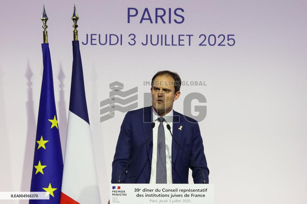 Annual Dinner of the CRIF - Paris