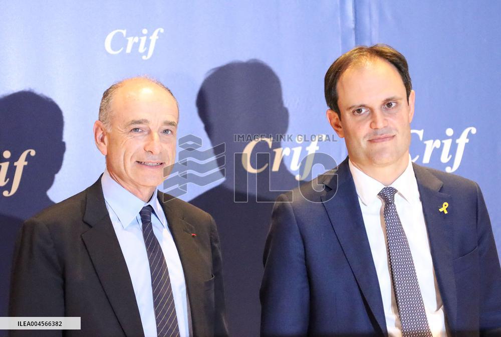 Arrivals at Annual Dinner of the CRIF - Paris