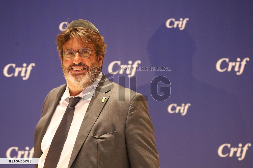 Arrivals at Annual Dinner of the CRIF - Paris