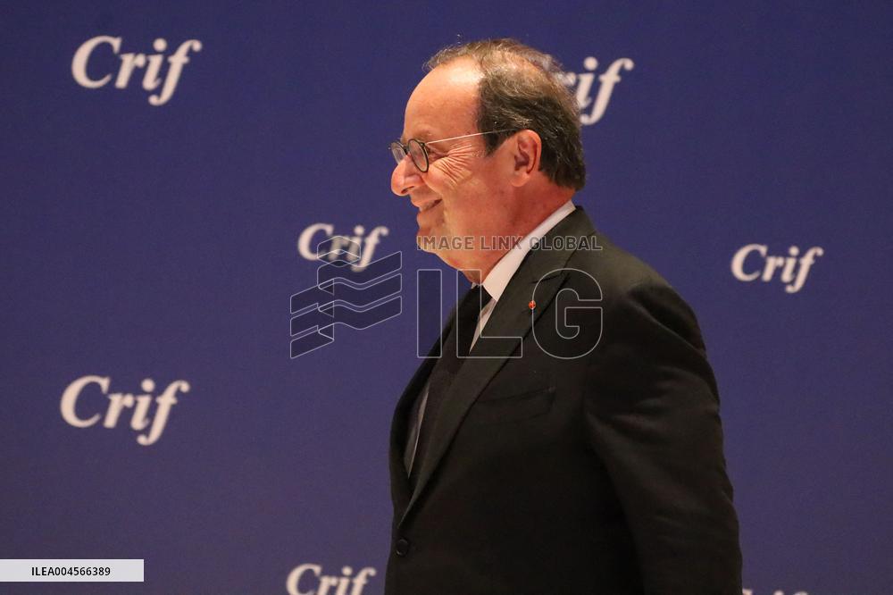 Arrivals at Annual Dinner of the CRIF - Paris
