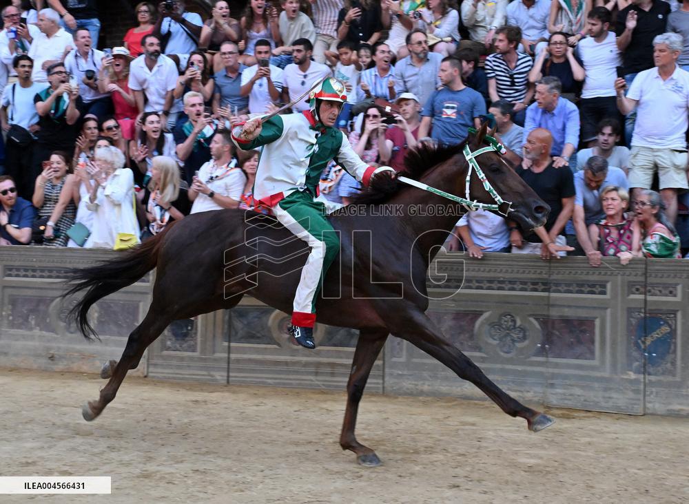 Palio in Siena Historical Horse Race - Italy