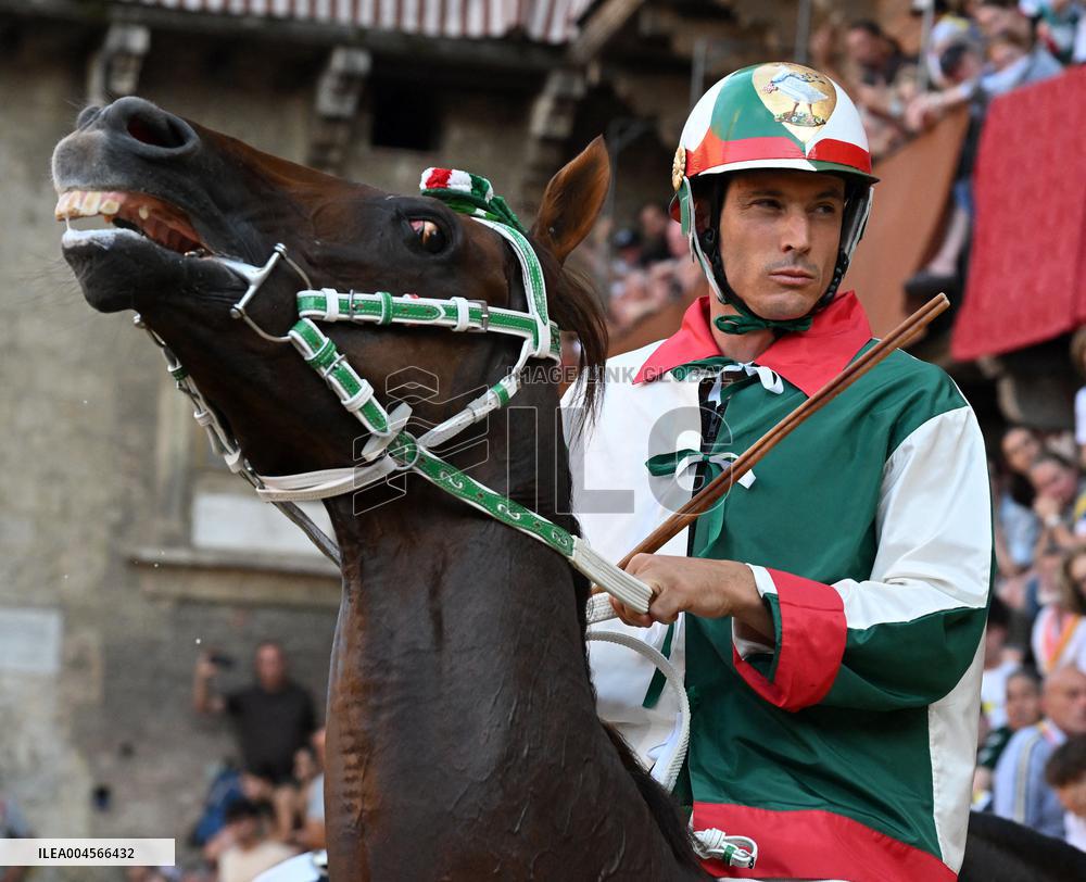 Palio in Siena Historical Horse Race - Italy