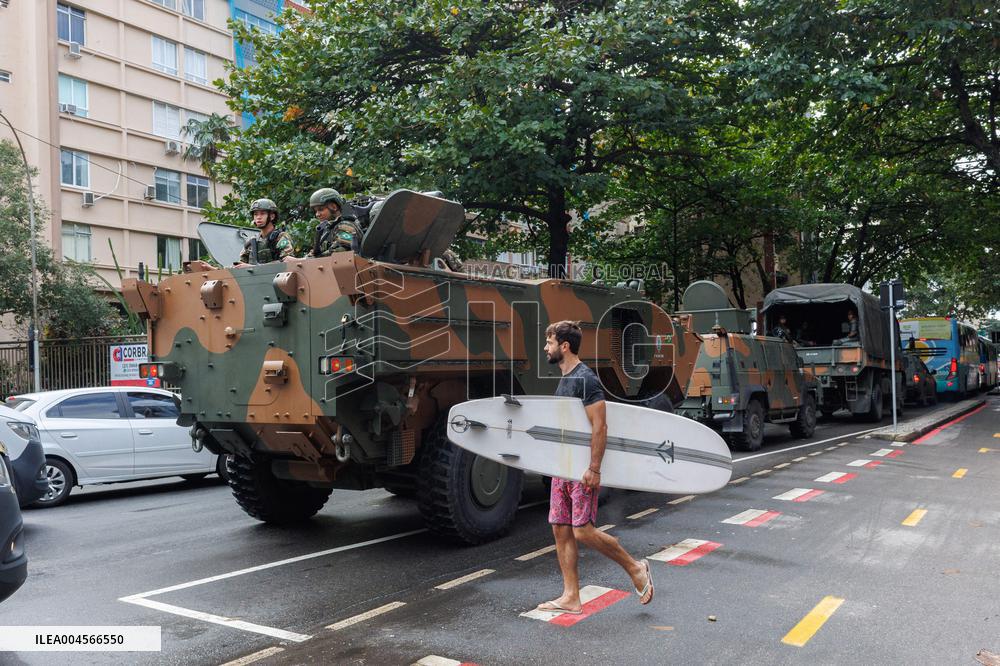 Brics Summit Preparations - Rio De Janeiro