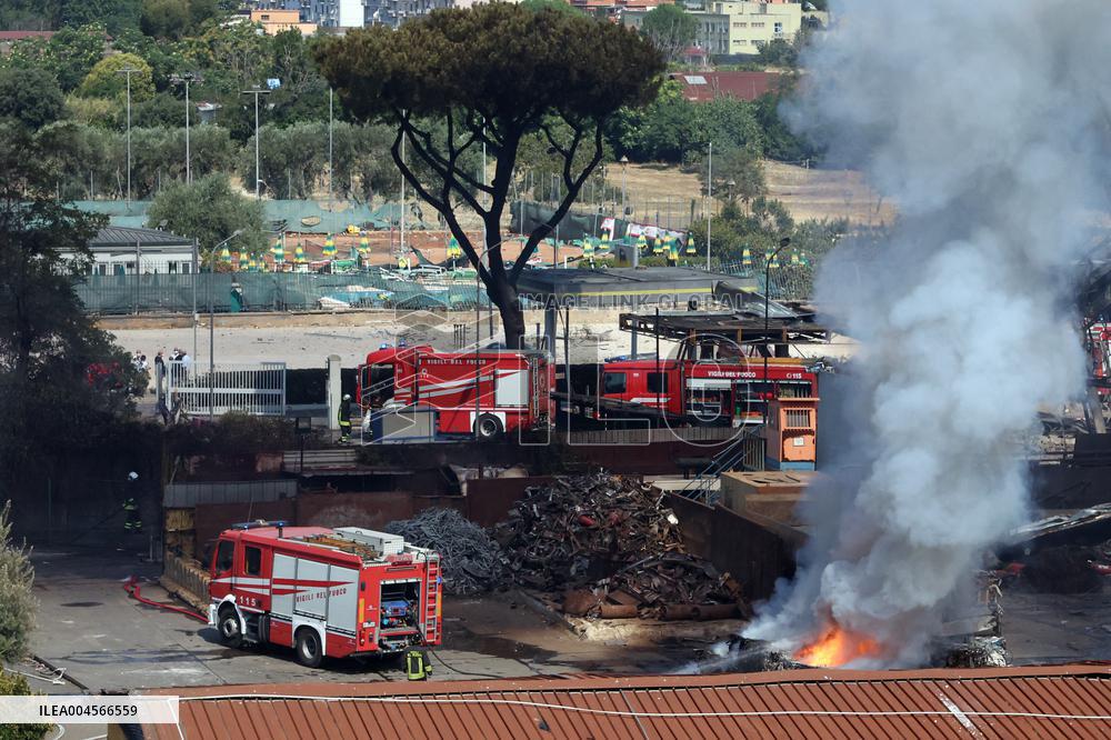 An Explosion at A Service Station Injures at Least 21 People - Rome