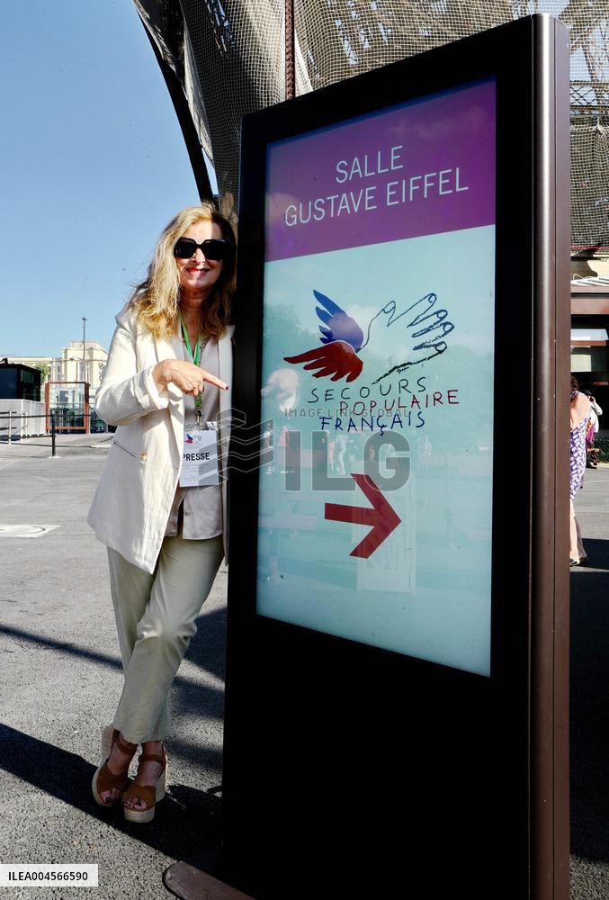Press Conference for the World Day of the Forgotten of the Holidays - Paris