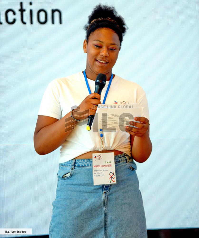 Press Conference for the World Day of the Forgotten of the Holidays - Paris