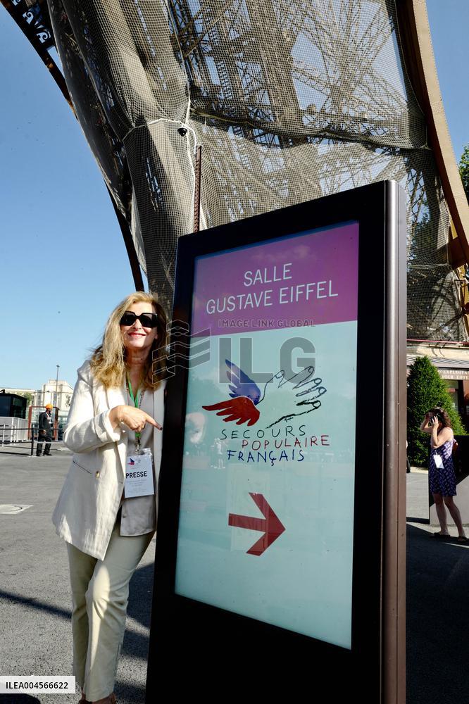 Press Conference for the World Day of the Forgotten of the Holidays - Paris