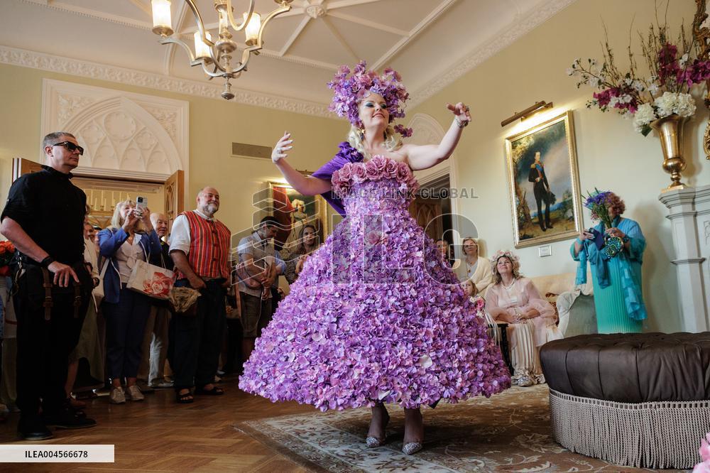 Opening of an art exhibition