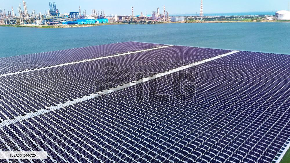 China First All-seawater Floating PV Project Put Into Use