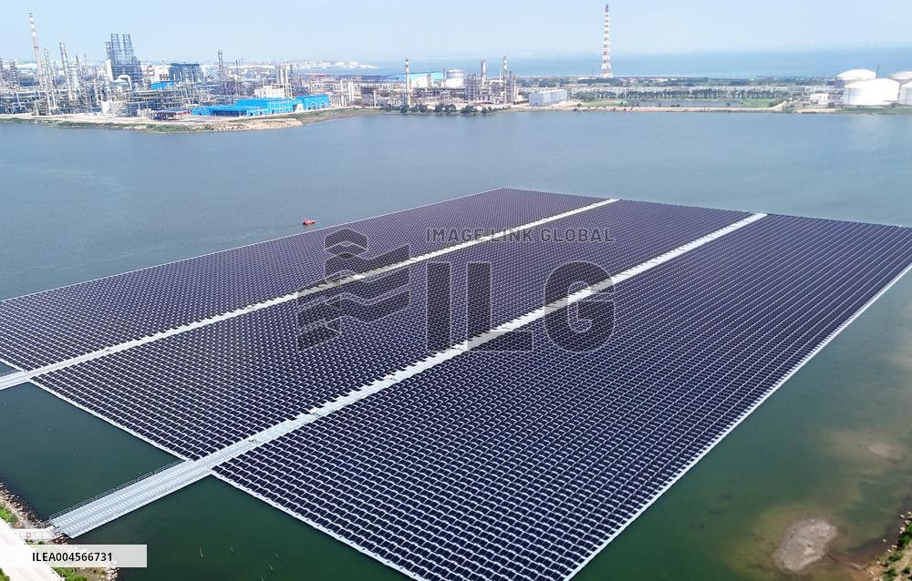 China First All-seawater Floating PV Project Put Into Use