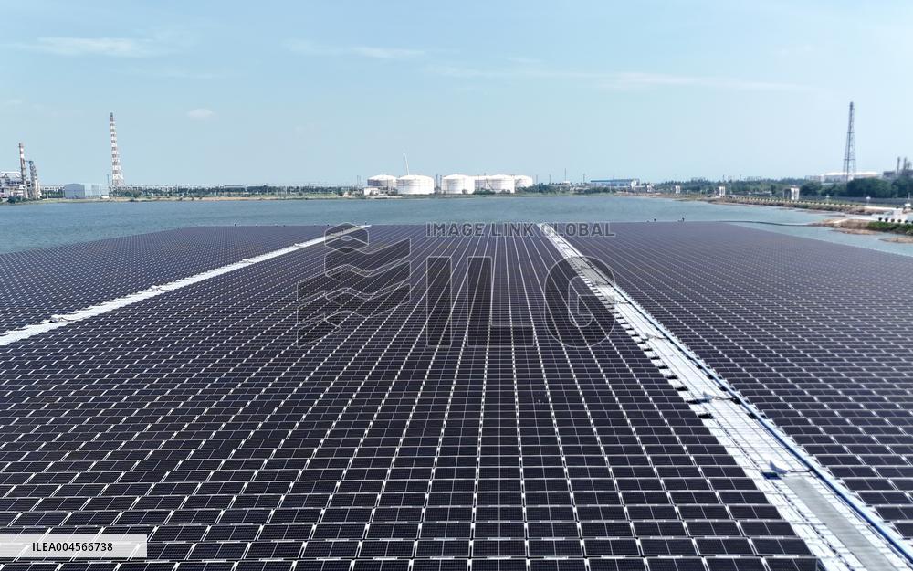 China First All-seawater Floating PV Project Put Into Use