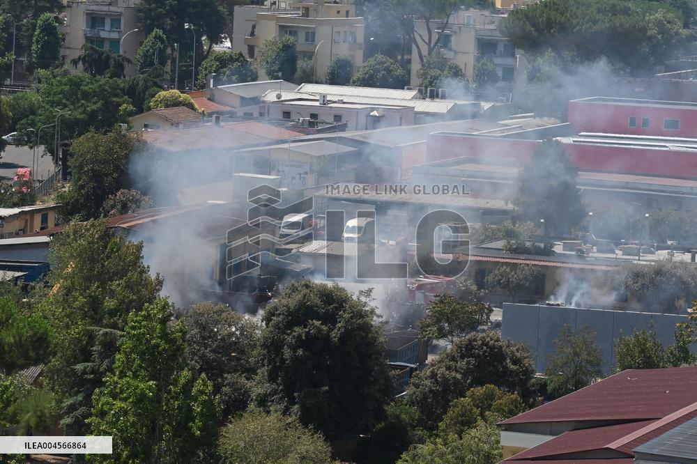 An Explosion at A Service Station Injures at Least 21 People - Rome