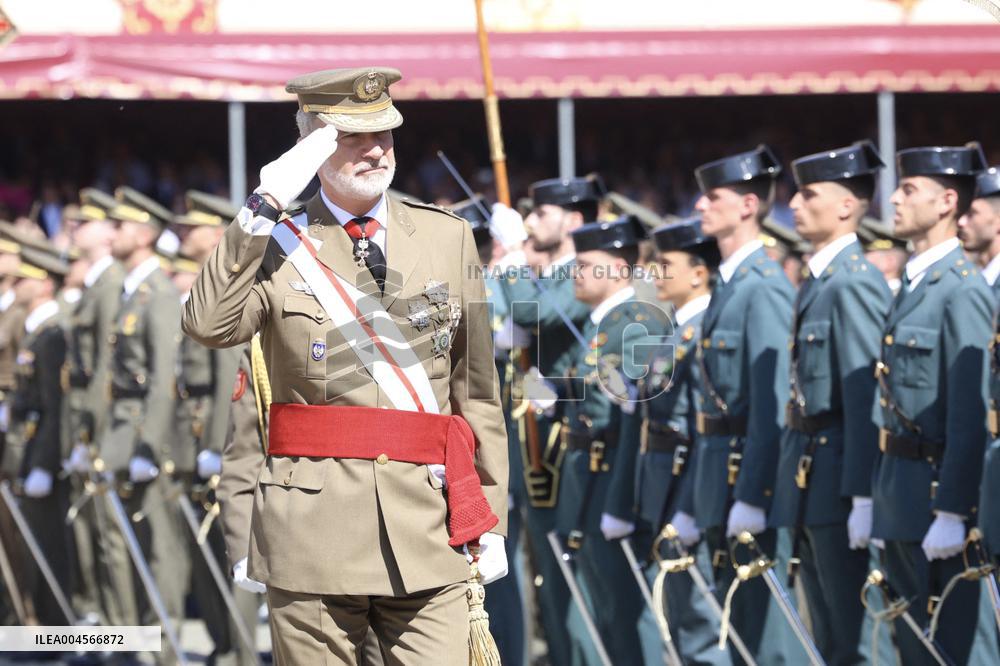 King Felipe VI Presides Over the Presentation of Royal Dispatches - Spain