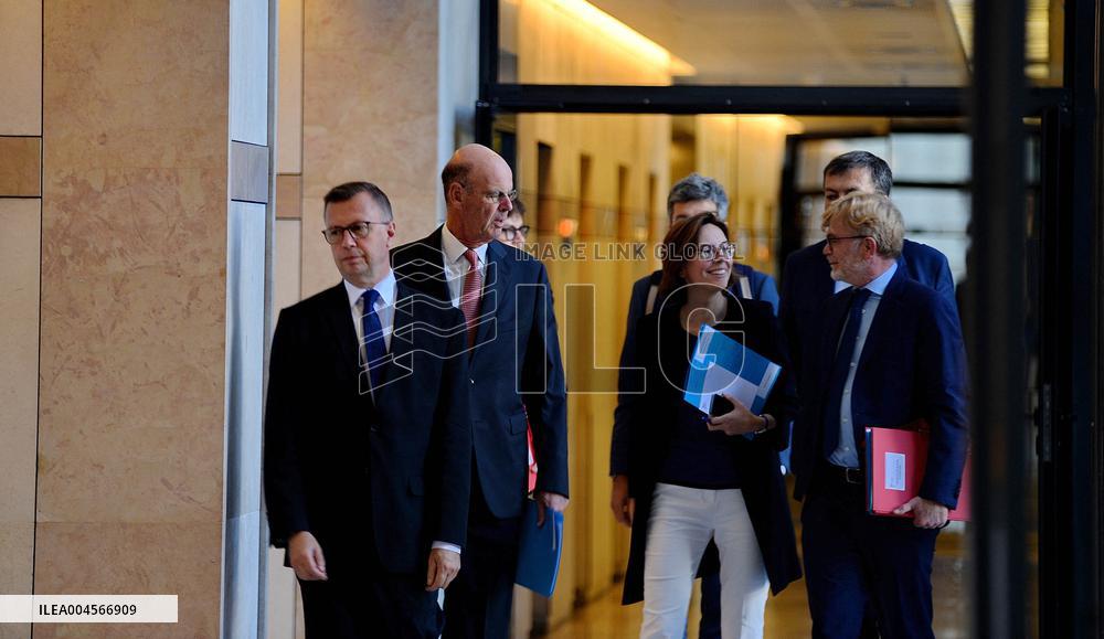 Marc Fesneau Takes Part in 2026 Budget Preparations - Paris