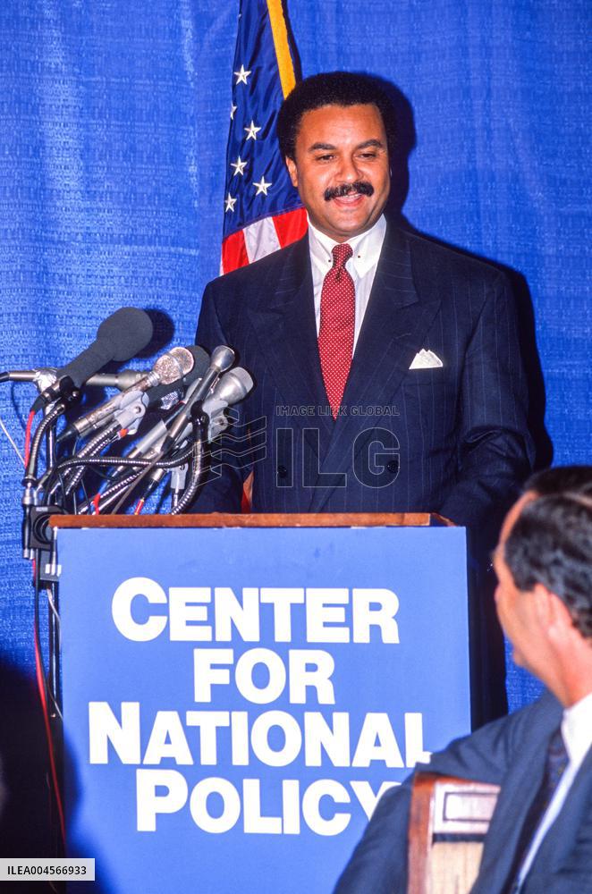 Ron Brown Speaks at Center for National Policy Luncheon