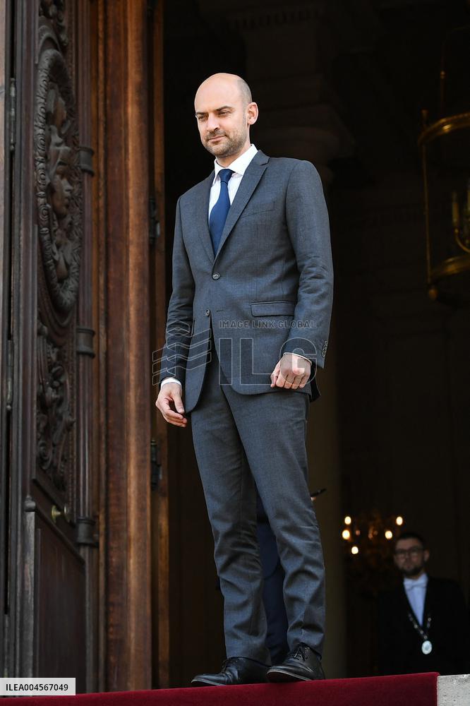 Jean-Noel Barrot Receives Wang Yi - Paris