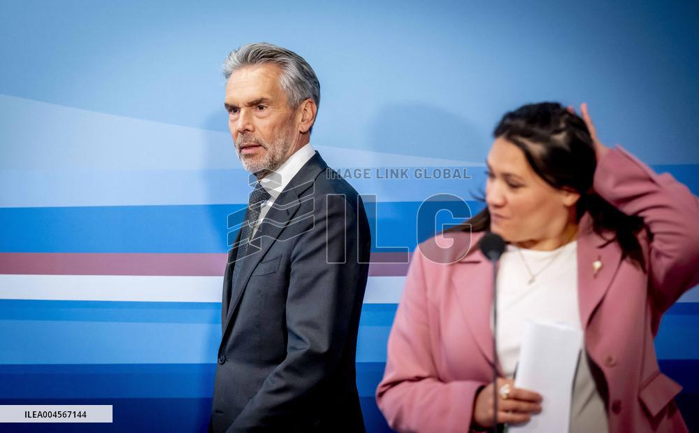 PM Dick Schoof Speaks At Press Conference - The Hague