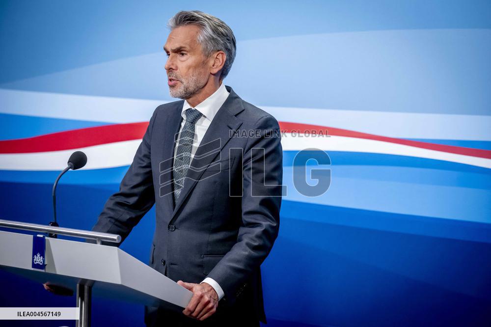 PM Dick Schoof Speaks At Press Conference - The Hague