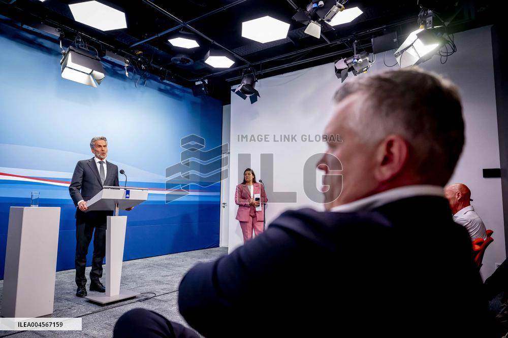 PM Dick Schoof Speaks At Press Conference - The Hague