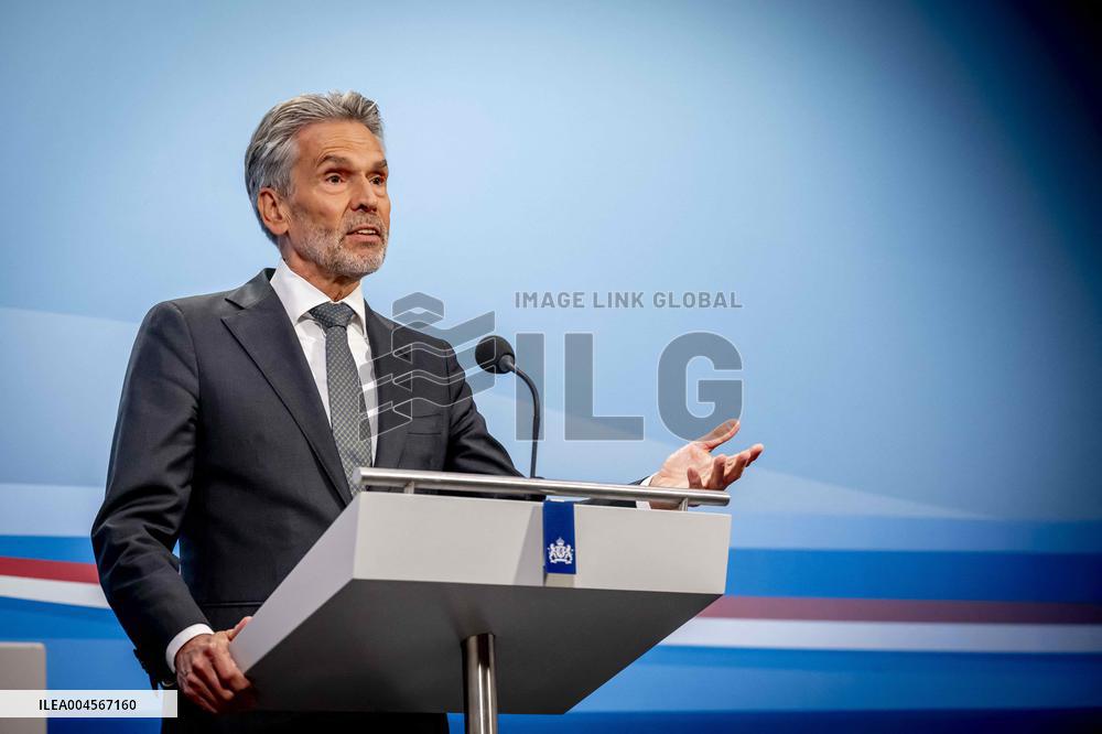 PM Dick Schoof Speaks At Press Conference - The Hague