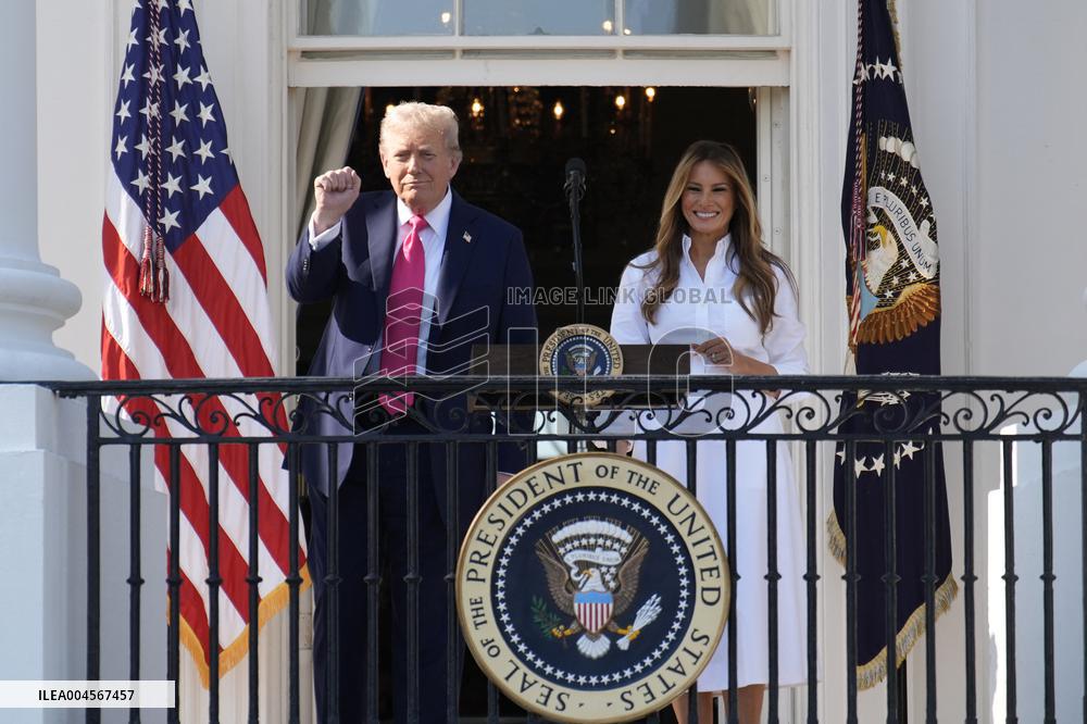 Donald Trump signs "Big Beautiful Bill" - Washington