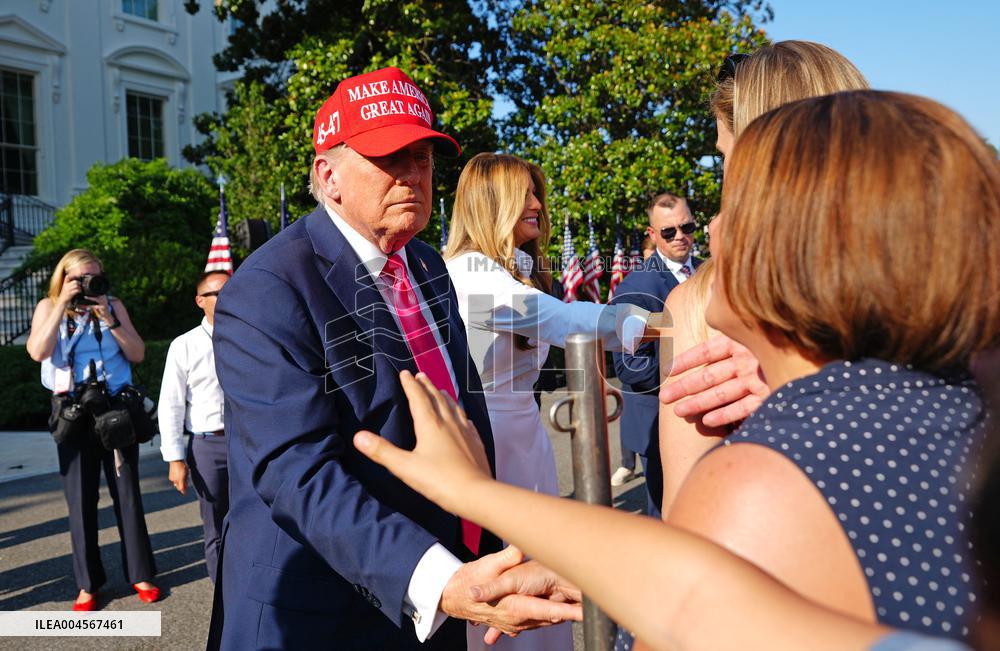 President Trump Signs Tax Bill at the White House in Washington