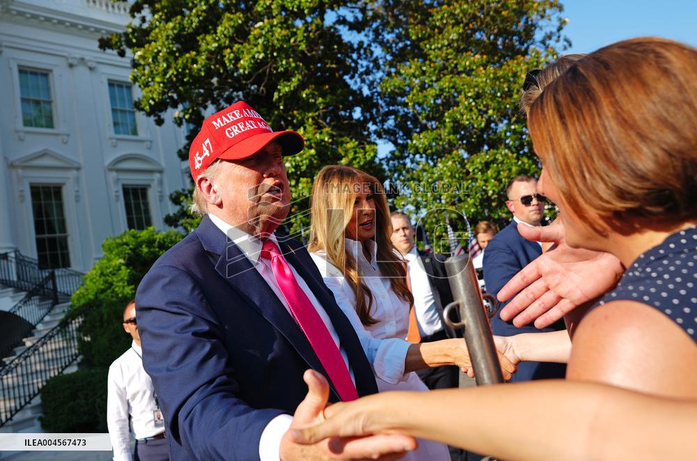 President Trump Signs Tax Bill at the White House in Washington