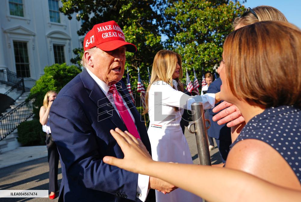 President Trump Signs Tax Bill at the White House in Washington