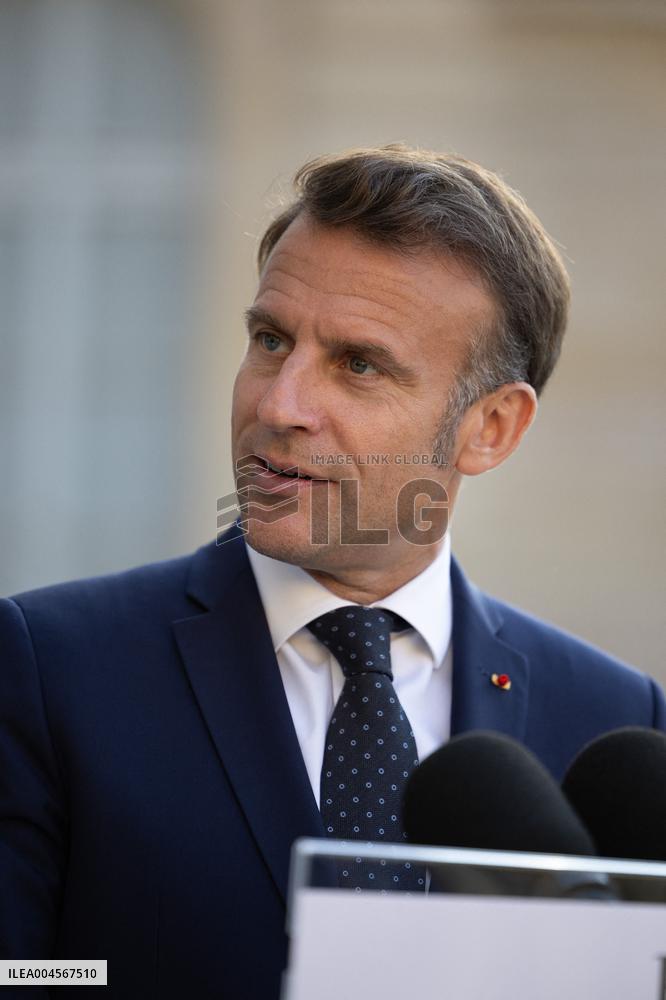 Emmanuel Macron Welcomes Malaysian Prime Minister - Paris RL