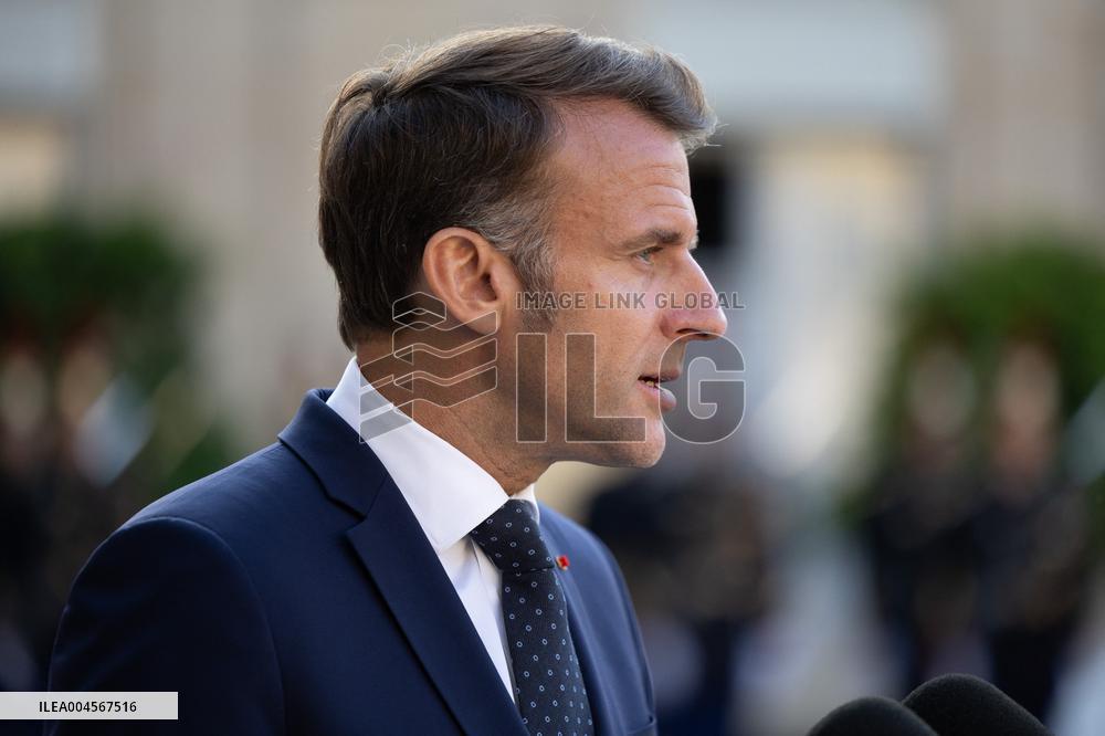 Emmanuel Macron Welcomes Malaysian Prime Minister - Paris RL