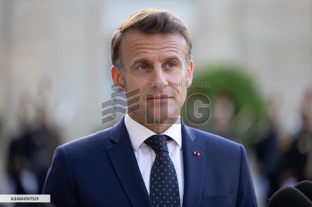 Emmanuel Macron Welcomes Malaysian Prime Minister - Paris RL