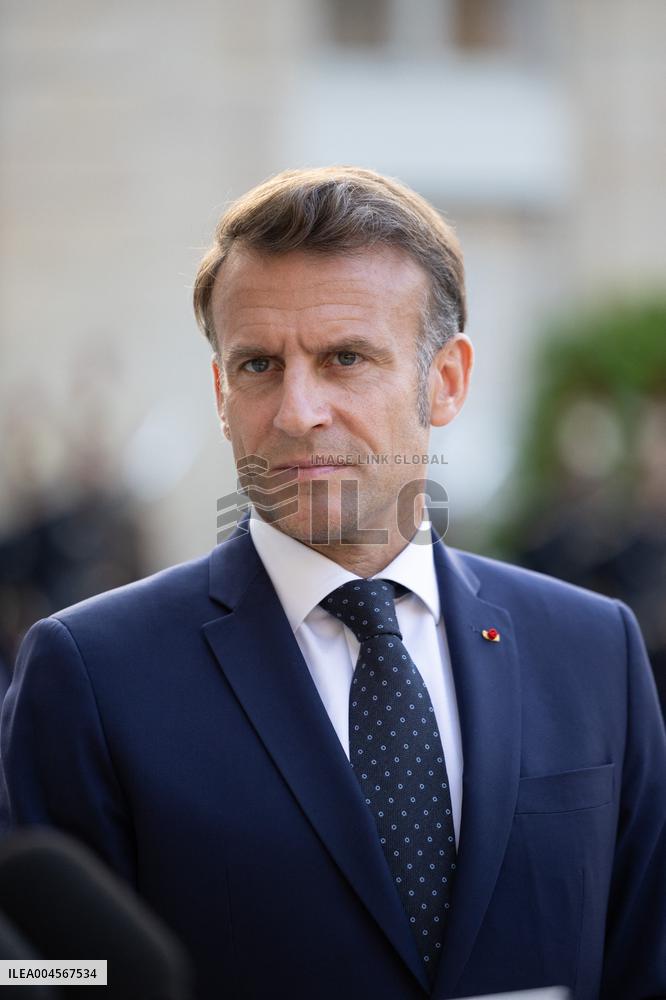 Emmanuel Macron Welcomes Malaysian Prime Minister - Paris RL