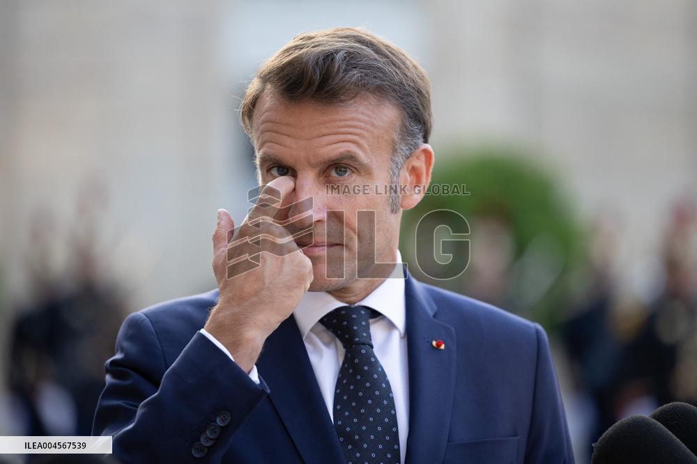 Emmanuel Macron Welcomes Malaysian Prime Minister - Paris RL