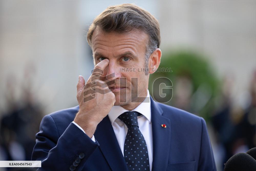 Emmanuel Macron Welcomes Malaysian Prime Minister - Paris RL