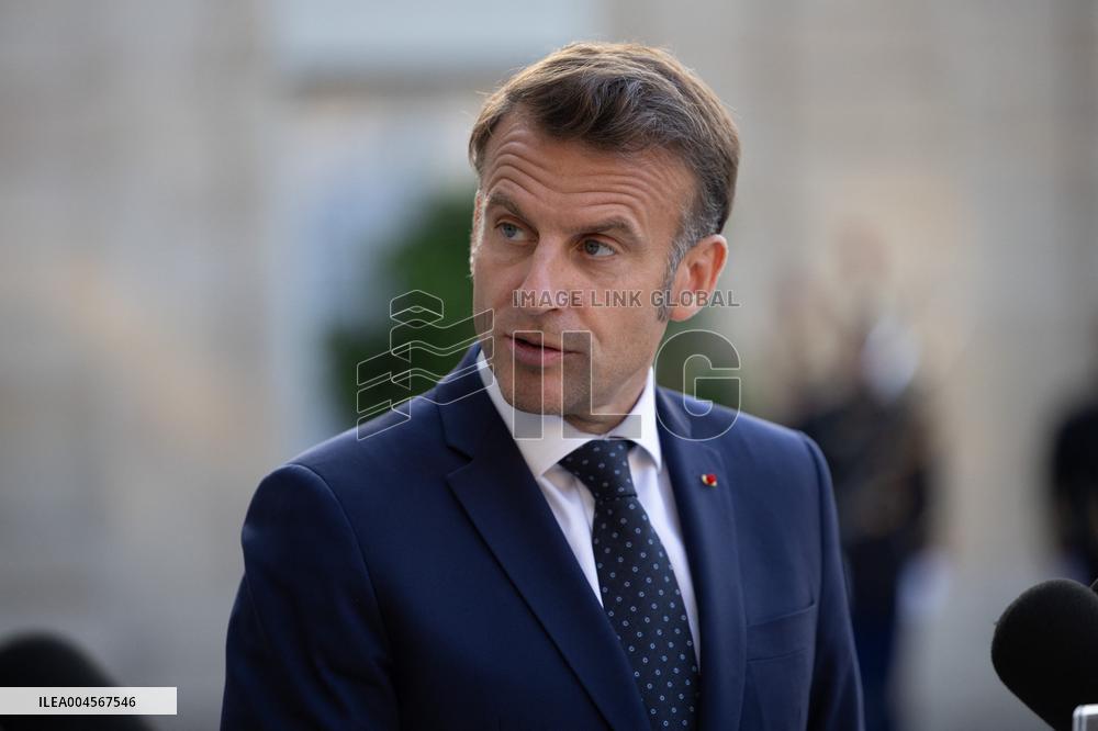 Emmanuel Macron Welcomes Malaysian Prime Minister - Paris RL