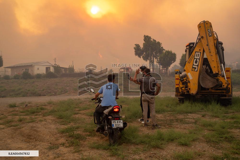 Izmir Wildfires - Turkey