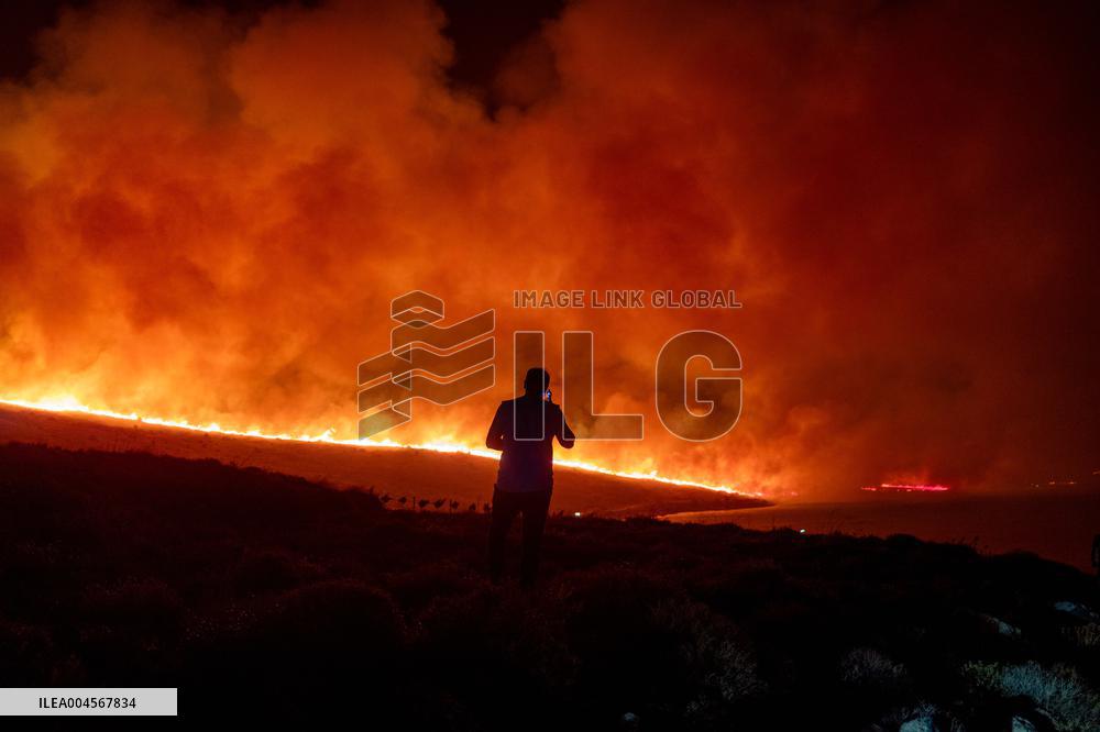 Izmir Wildfires - Turkey