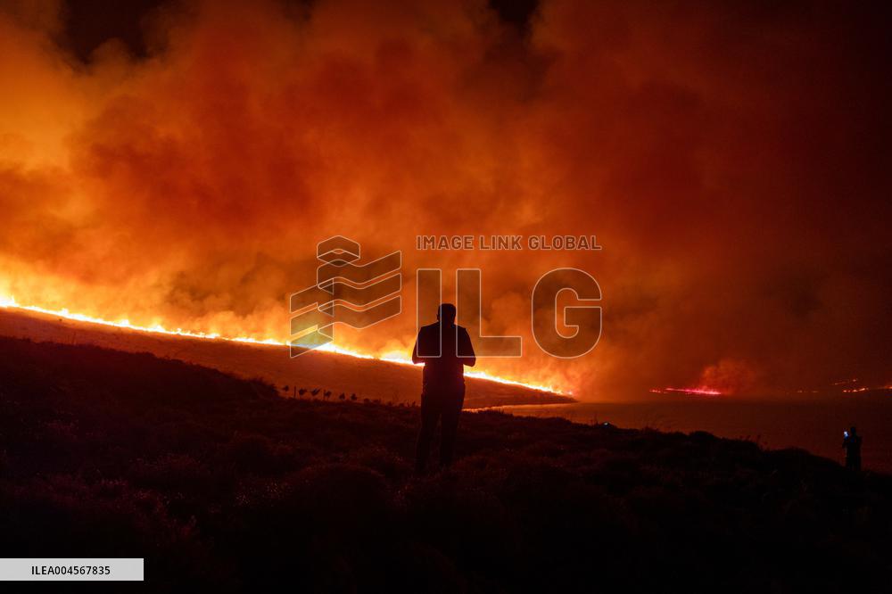 Izmir Wildfires - Turkey