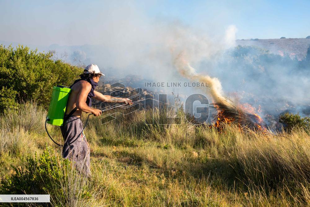 Izmir Wildfires - Turkey