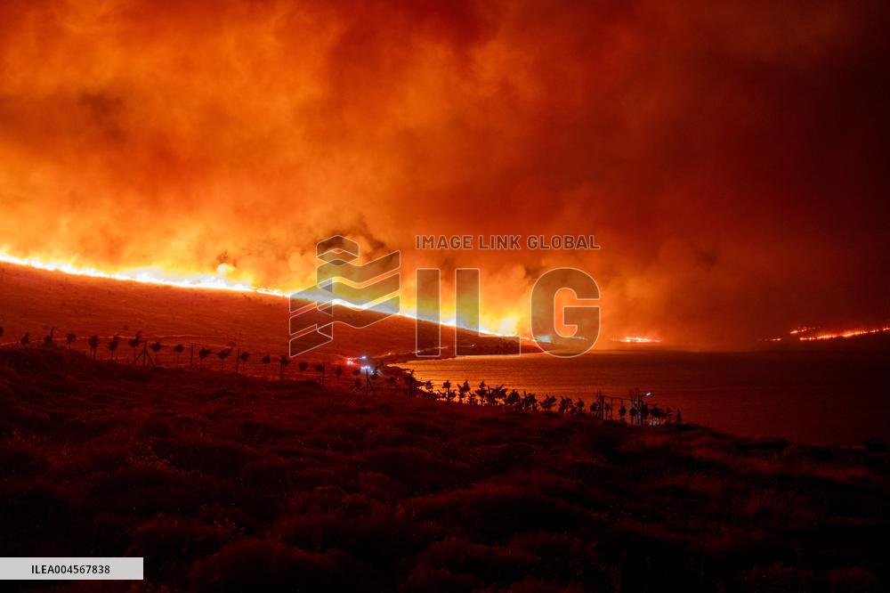 Izmir Wildfires - Turkey