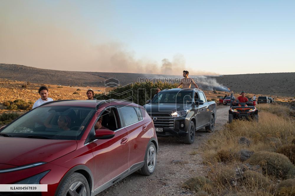 Izmir Wildfires - Turkey